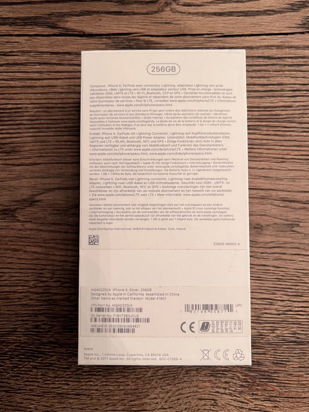 Apple Telefoni cellulari / Smartphones: Iphone X (256 GB, Silber) + gratis Hülle – Usato da Männedorf venduto da lei_p9ps 3