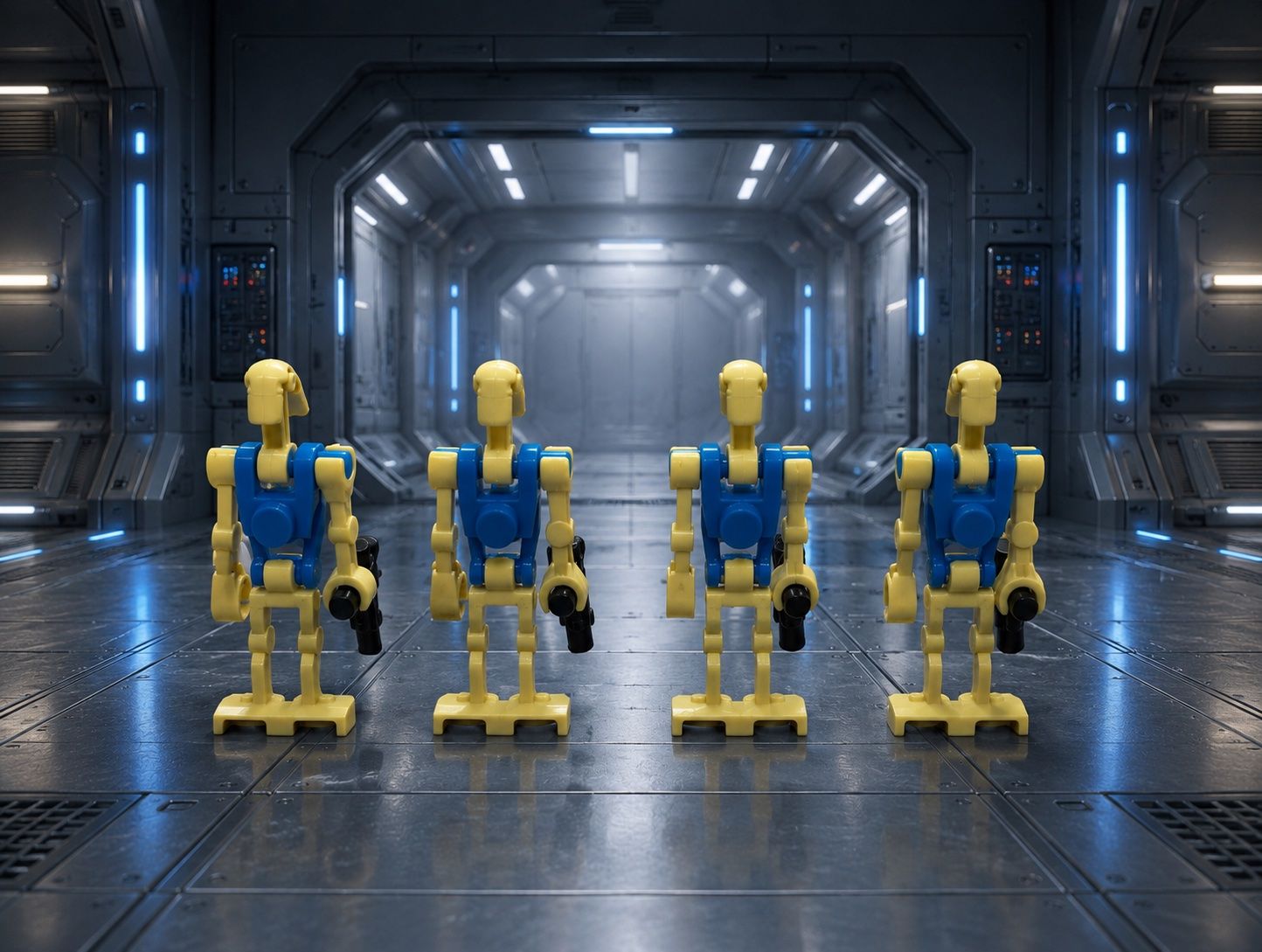 Star Wars Kit di costruzioni: Custom 4 Kampfdroiden/Droidenpiloten der OOM-Serie – Nuovo (secondo la descrizione) da St. Gallen venduto da Starlord77 1