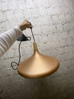 Pendelleuchte Kupfer mit Holz