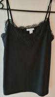 Schickes schwarzes Top mit Spitze