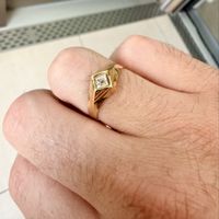 Bague en or 18K - Zircon