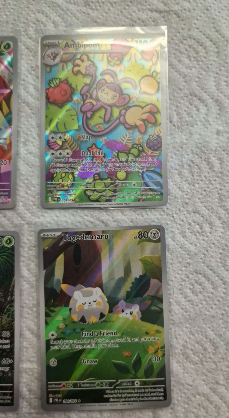 Pokémon Carte collezionabili: Pokemon - 6 x Illustration Rare von Mega Evolution EN ab 1.- – Nuovo (secondo la descrizione) da amriswil venduto da 3dworldswiss 2