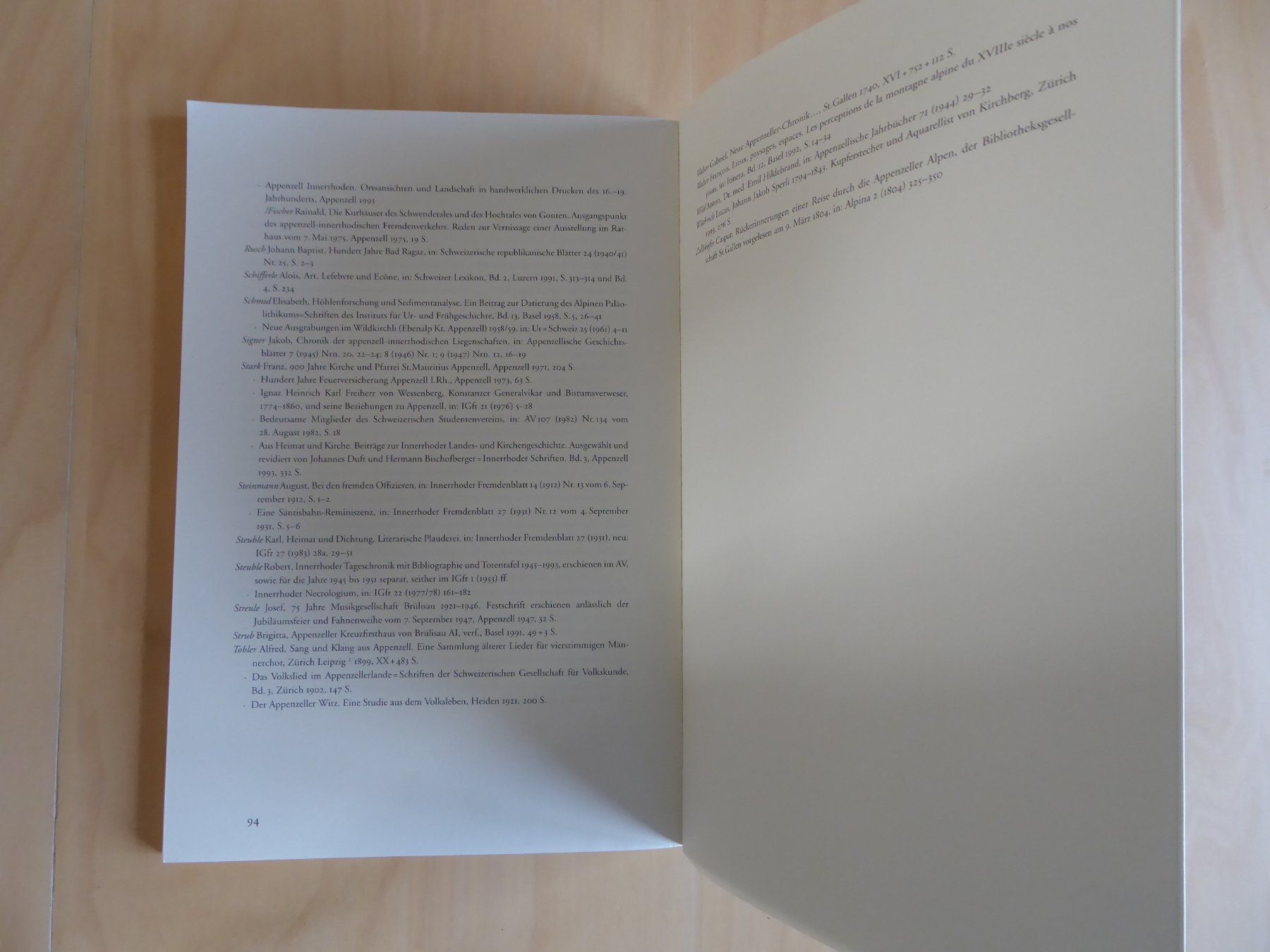 Libri: Hermann Bischofberger, Bewegte Weissbadgeschichte – Usato da Aadorf venduto da Dragonfisch 7