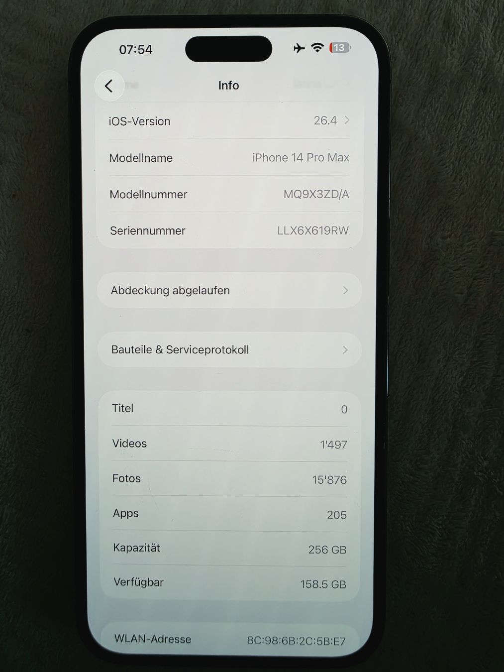 Apple Portables: iPhone 14 Pro Max 256 GB – D'occasion à Herznach par _minions 3