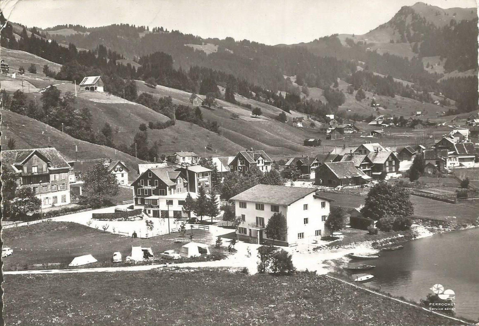 Cartes postales: Euthal SZ Ortsansicht Nr.175 , 1963 – D'occasion à Solothurn par Bepposol