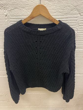 Schwarzer H&M Strickpullover