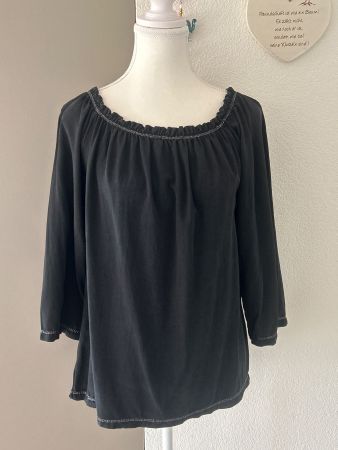 3/4 Arm Shirt schwarz von Today Gr. S / M