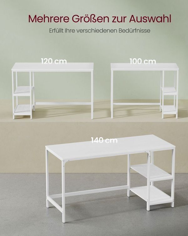 Schreibtische: Computertisch Homeoffice mit Regalboden robust IMARI – Neu und originalverpackt aus Lachen SZ von MAMORU-MOEBEL 5