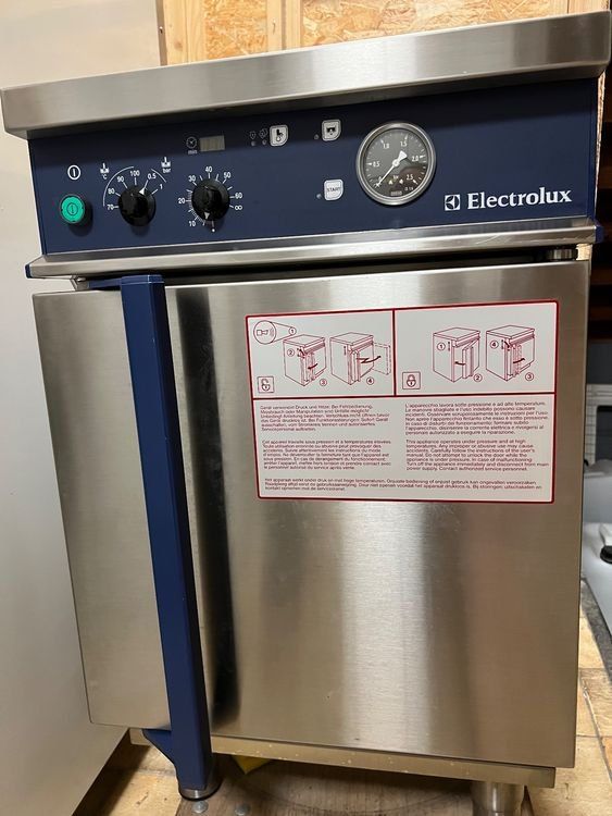 Elettrodomestici da cucina: Gastro Electrolux Profi Drucksteamer - ungeprüft. – Usato da Merenschwand venduto da Kafor77