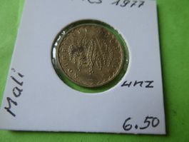 Mali 1977, 50 Francs   unz.