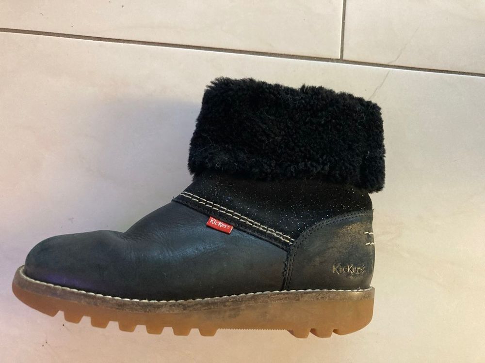 Winterstiefel Leder Kickers 1