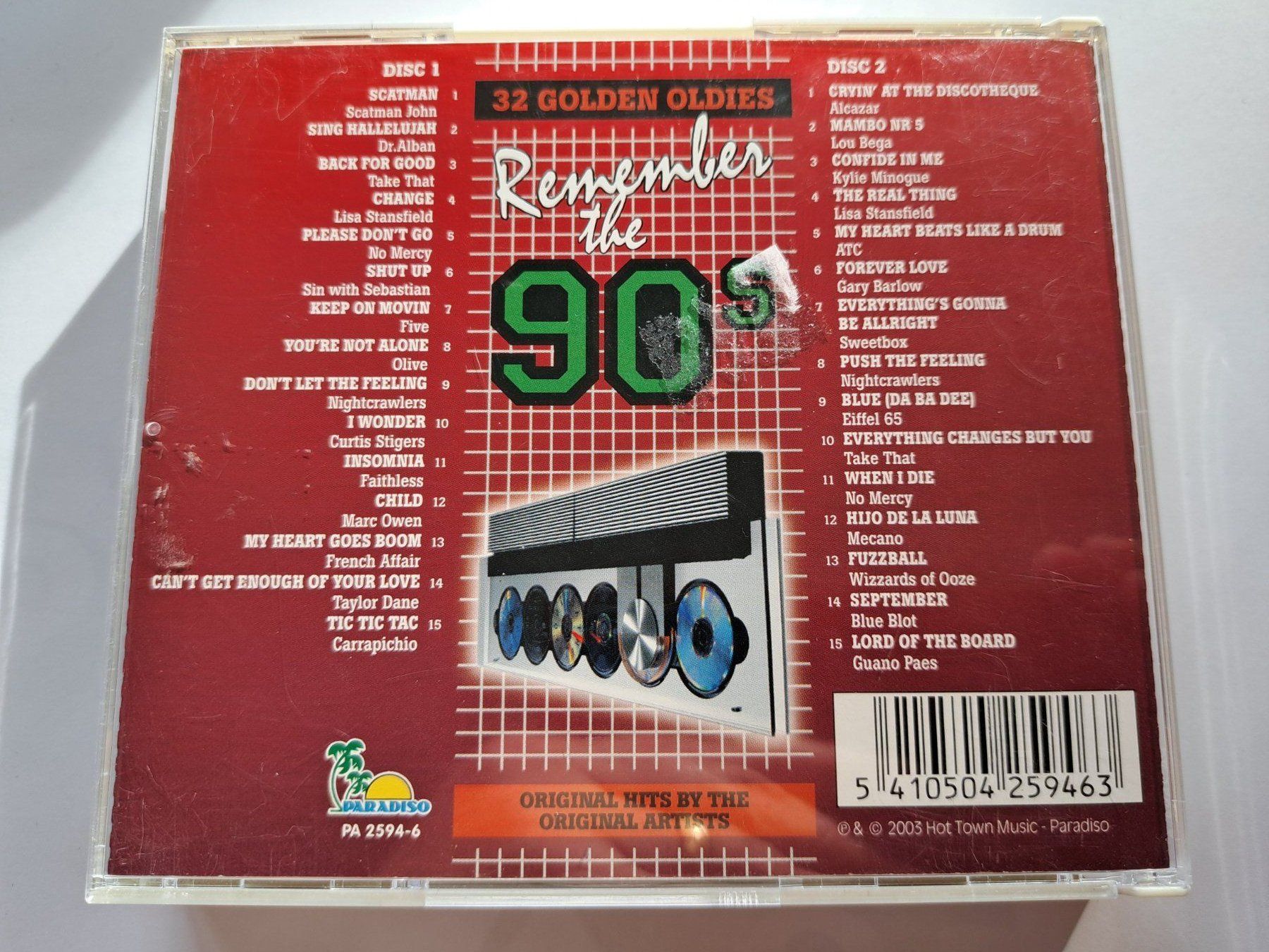 CDs: Cds Remember the 90's 2 Cds – D'occasion à Pully par bro_n52j 2