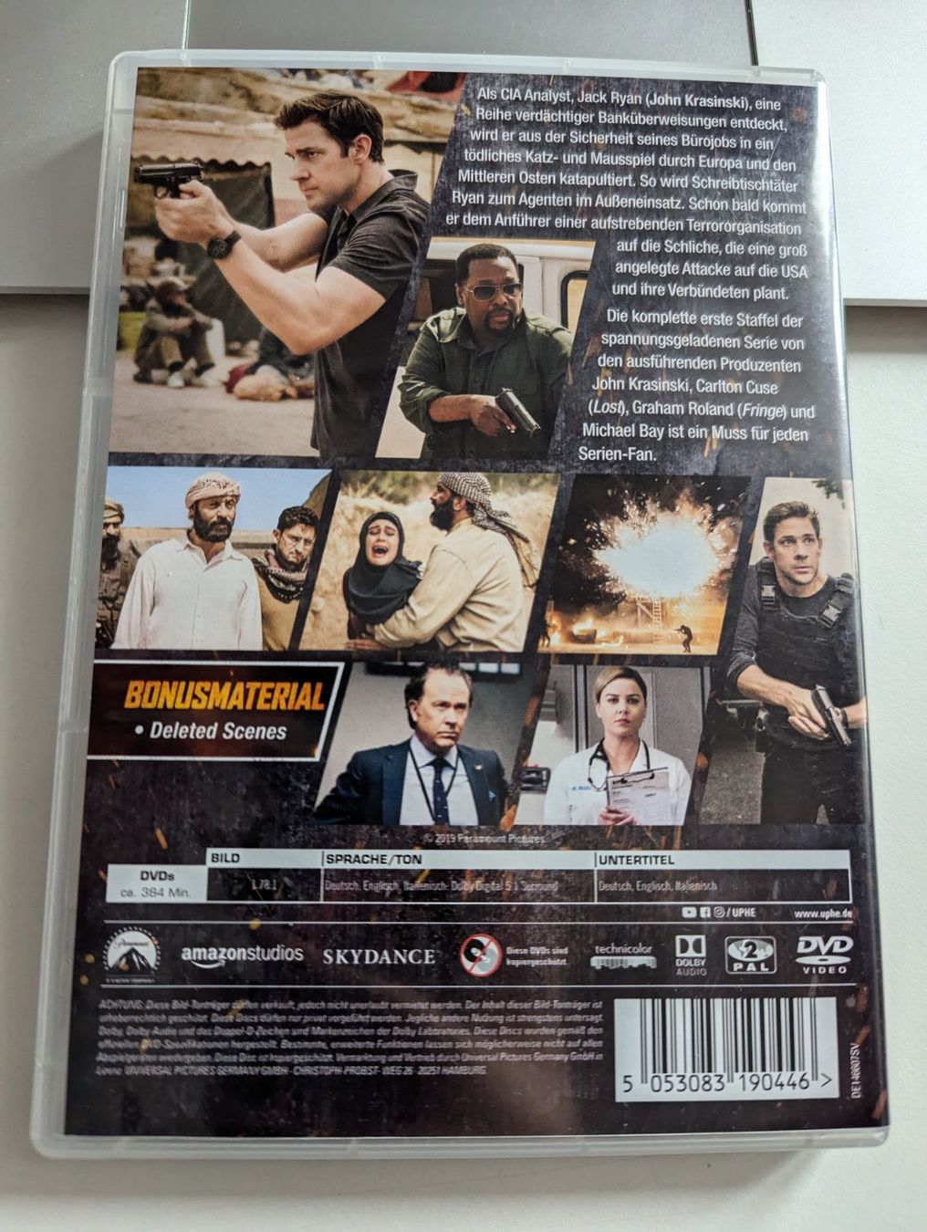 Tutti i DVDs: Jack Ryan Staffel 1 DVD, Top Zustand – Usato da Hünenberg See venduto da SpecialEditionGaming 1