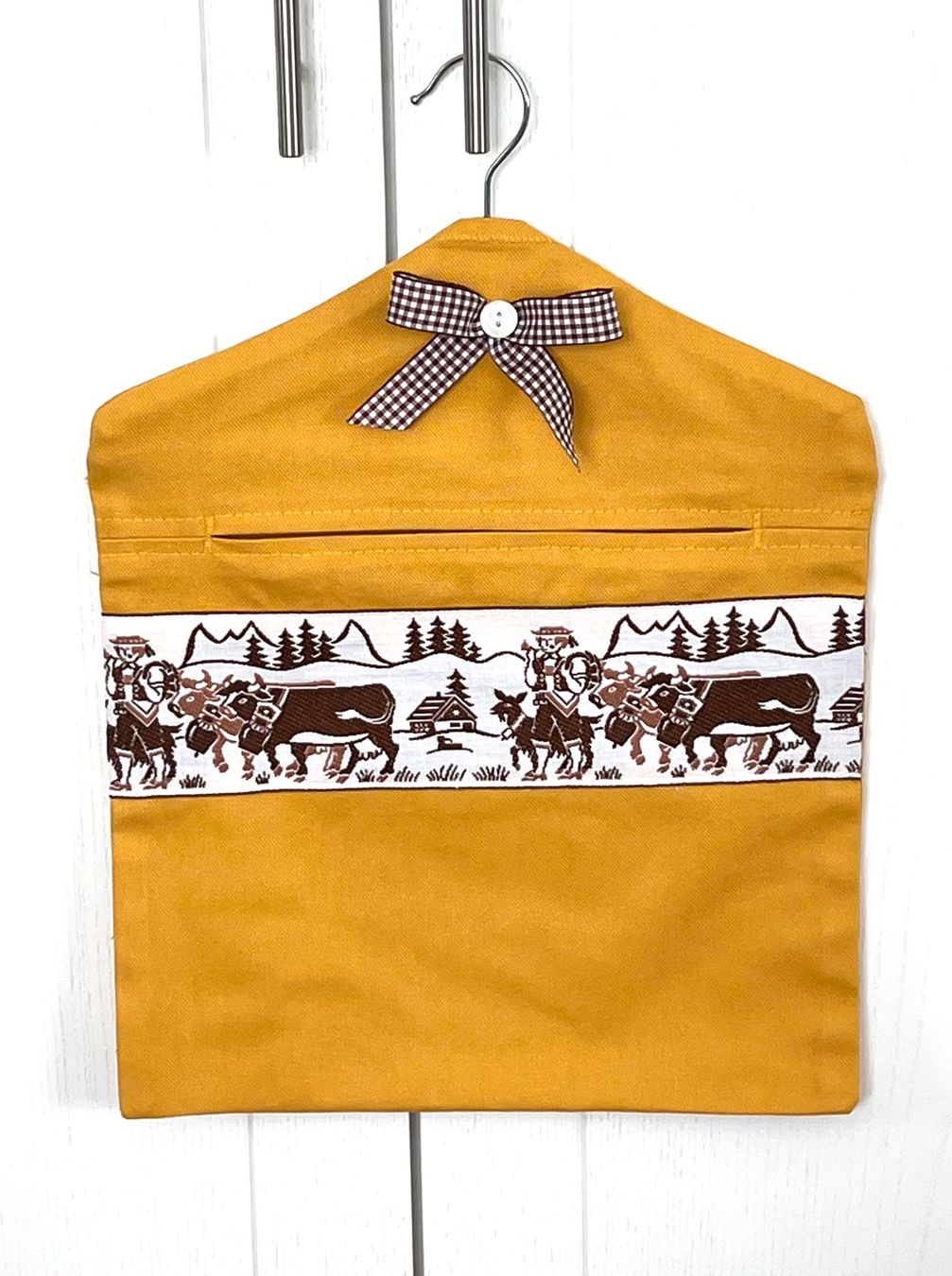 Taschen für Damen: Chlüpperlisack, Wäscheklammerbeutel „Folklore“ – Neu und originalverpackt aus Engelburg von rautibus