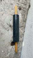 Marmor Wallzrolle mit Holzgriffen guter Zustand