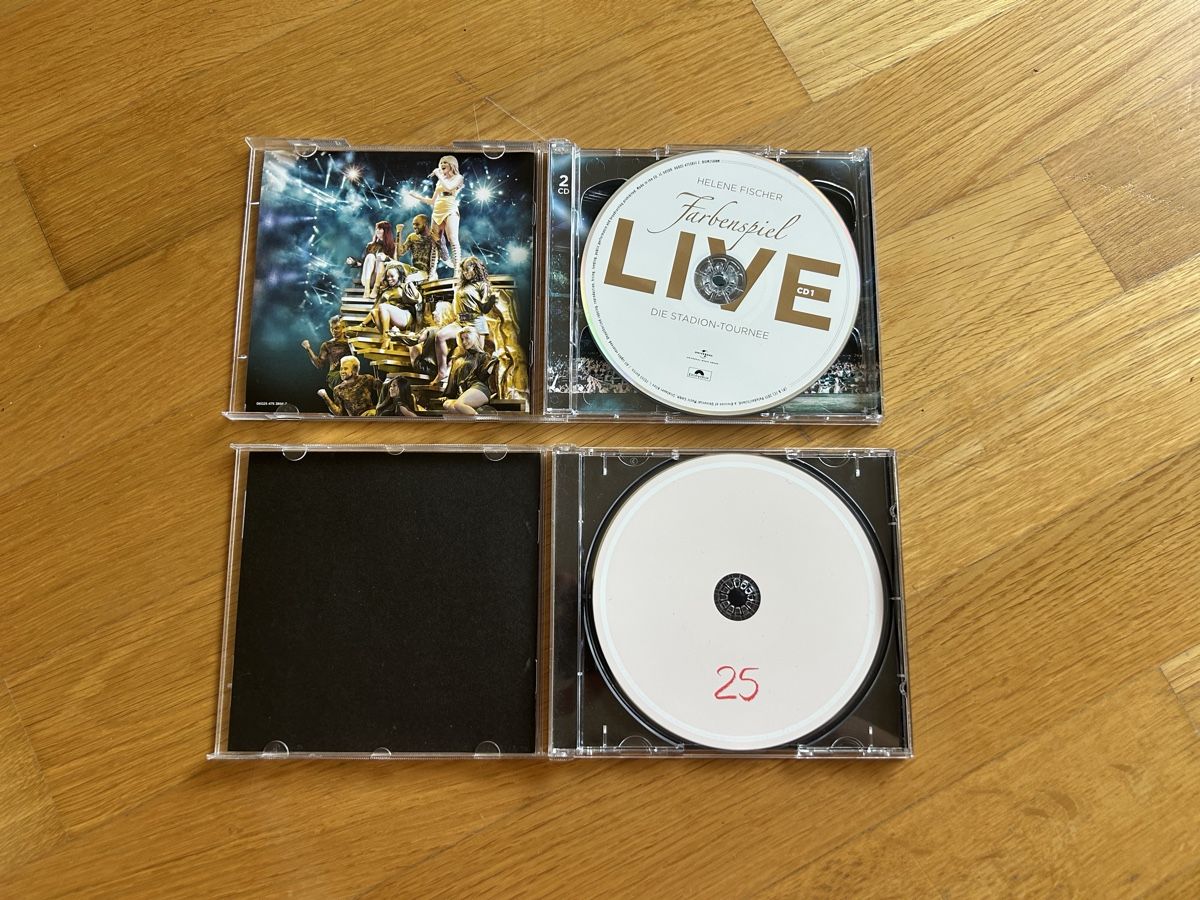CDs: CD’s Adele 25, Helene Fischer Farbenspiel – D'occasion à Alterswil FR par kat_cfw8 1