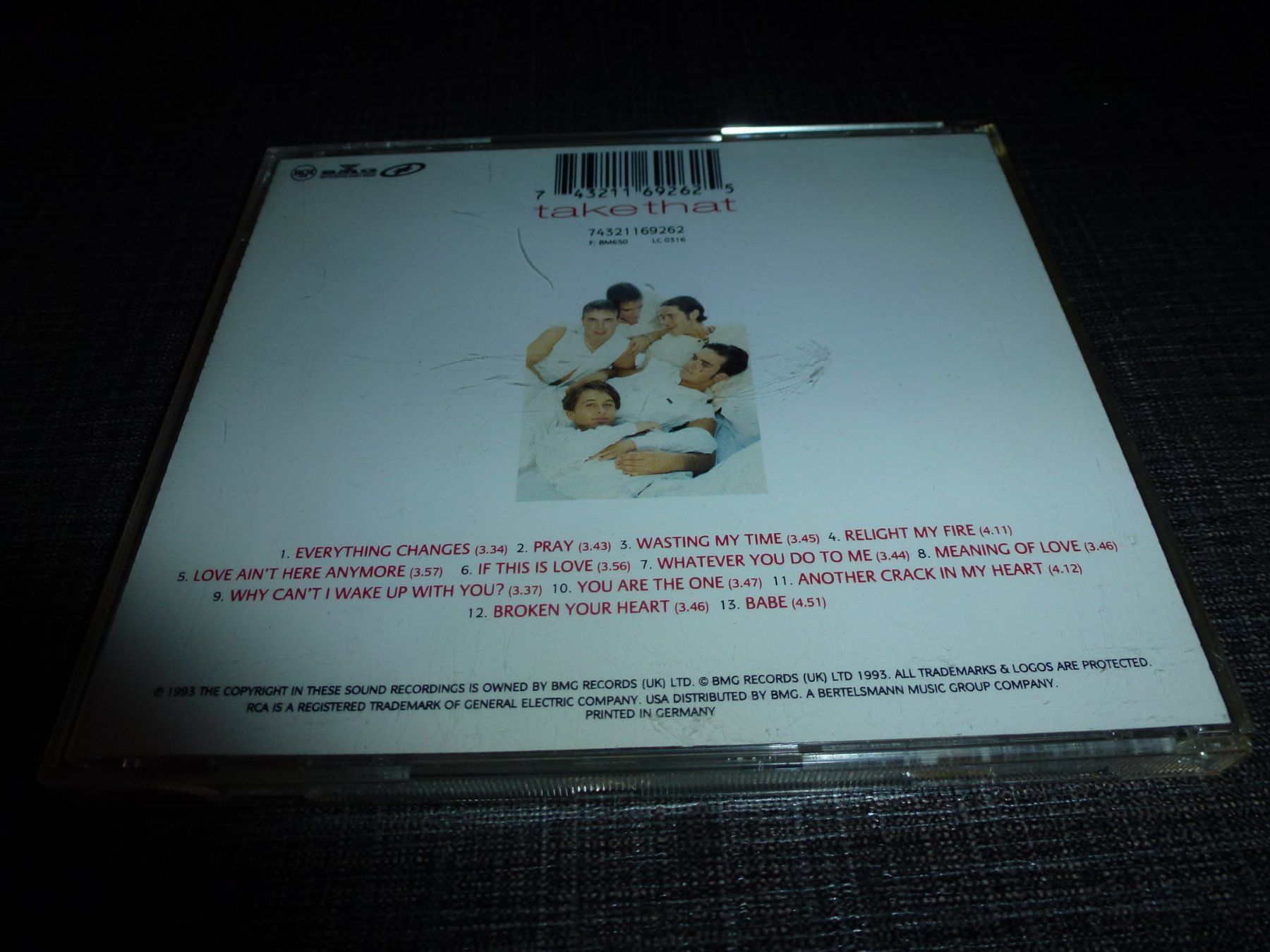 CDs: Take That - Everything Changes CD – Gebraucht aus Olten von Disc-Ausverkauf 1