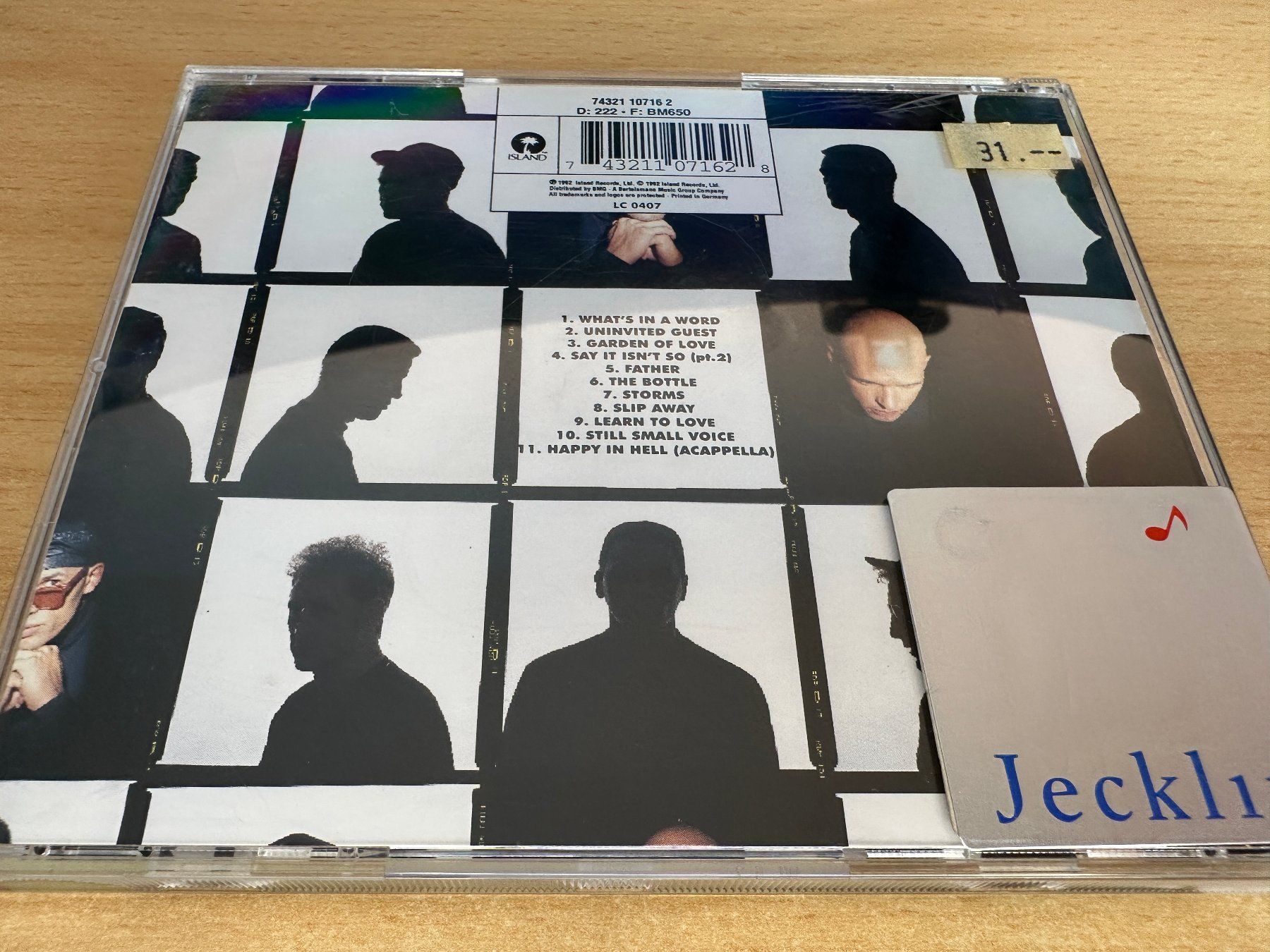 CD: The Christians – Happy In Hell – Usato da Rikon im Tösstal venduto da Alpenmutz 1