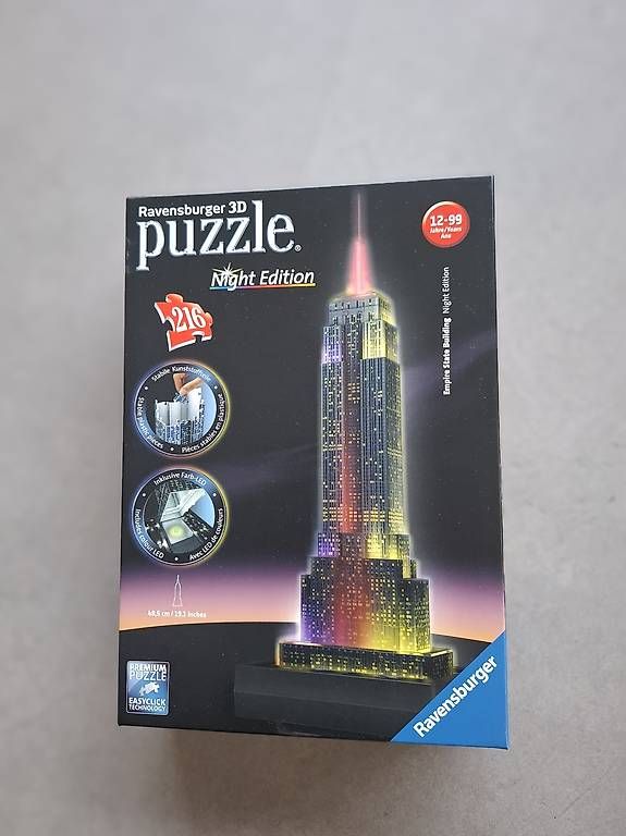 Puzzle: Empire State Building 3D Puzzle"Night Edition" – Usato da Hellbühl venduto da jornie