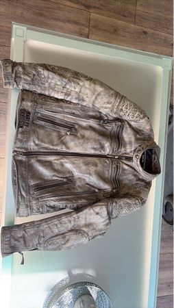 Robuste Lederjacke von Riding Gear - Harley Davidson, Gr. M