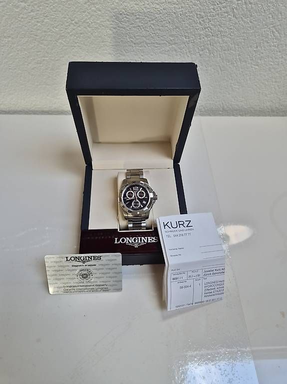 Orologi: Longines HydroConquest Chronograph  Full Set  Top Zustand – Usato da Seon venduto da ard_8cwt