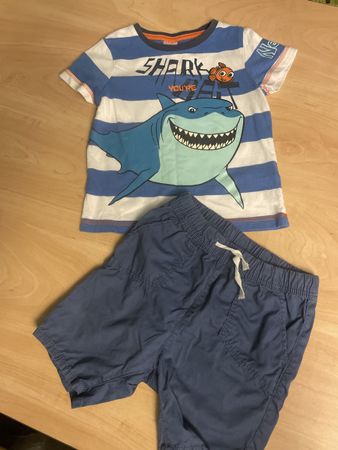 H&M/C&A Sommer Set, T-Shirt und Shorts, Grösse 92, Top