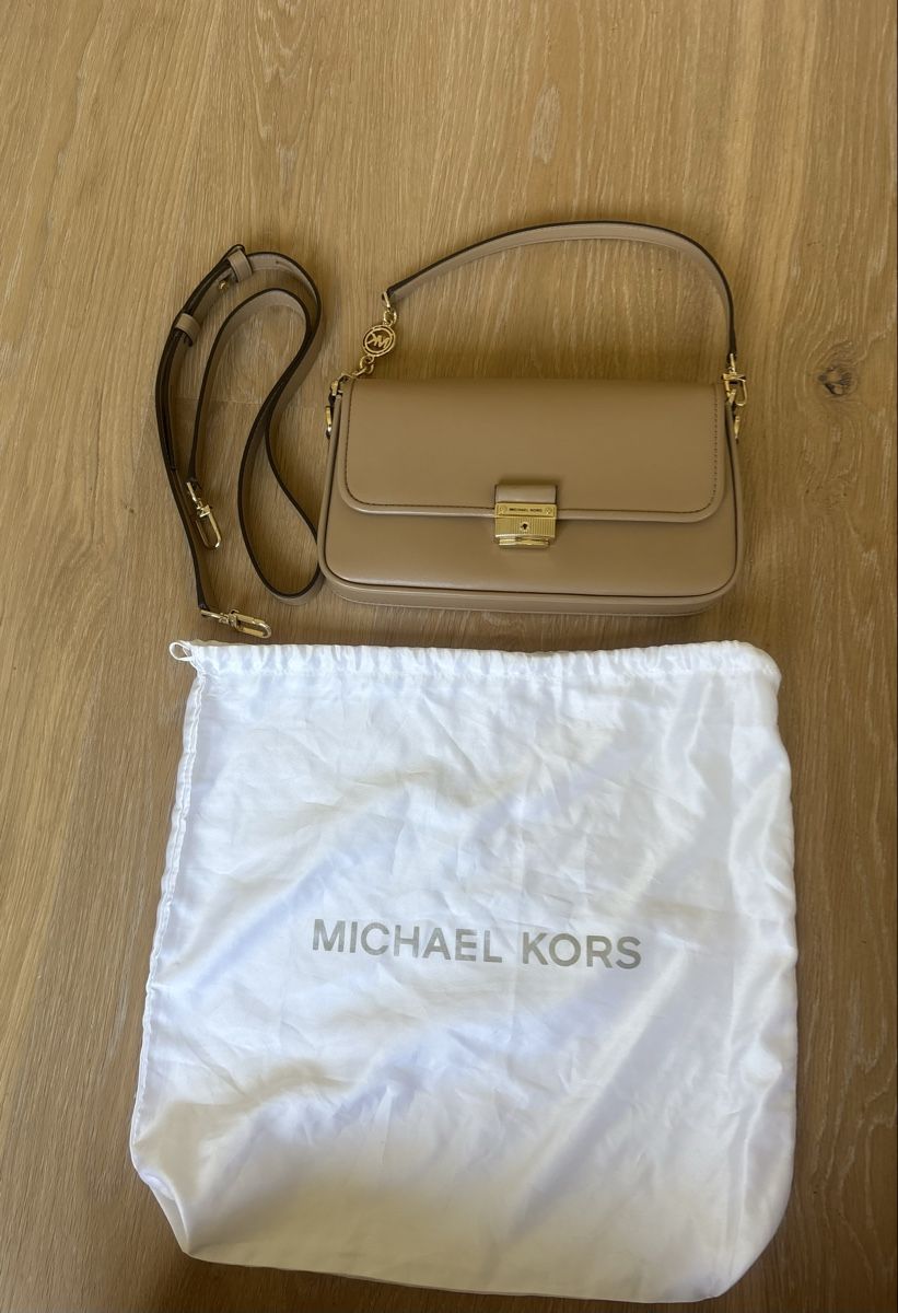 Michael Kors Borse da donna: Michael Kors beige camel tan shoulder bag – Usato da Zürich venduto da Julie_nouvelle24