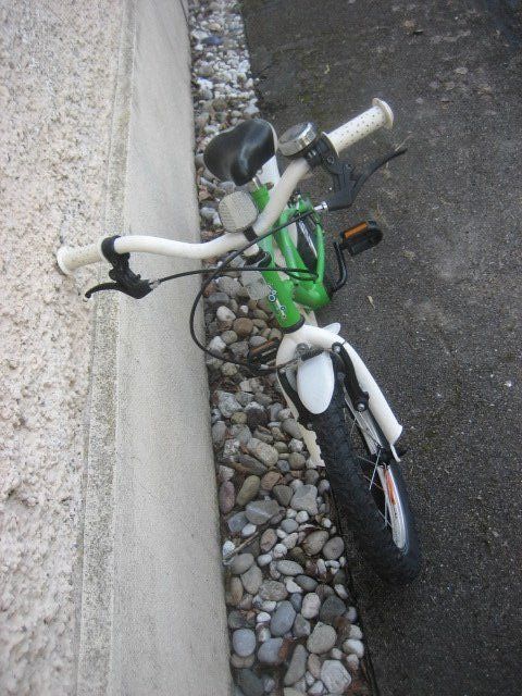 Velos: Kindervelo 16 Zoll, grün – Gebraucht aus Winterthur von pf02 3