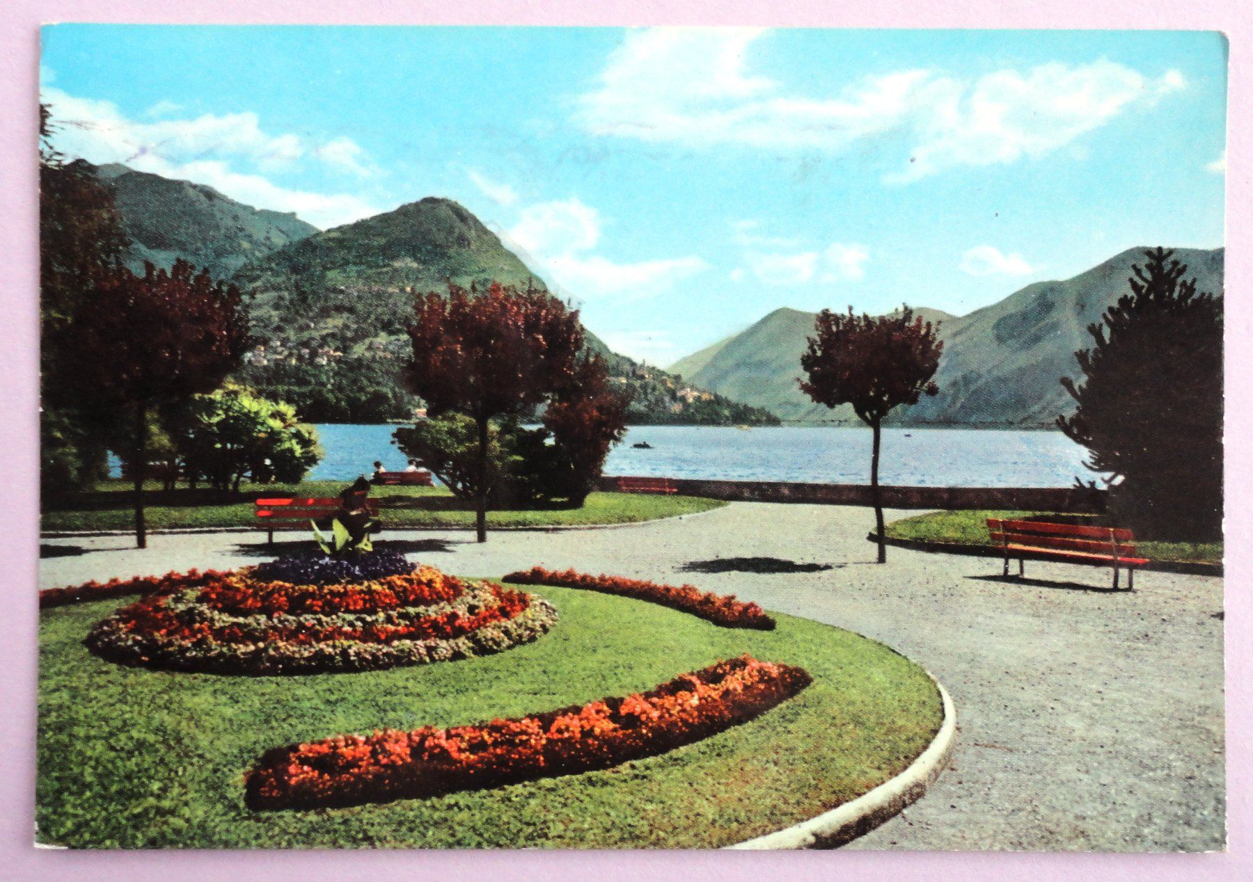 Ansichtskarten: Lugano - Monte Brè – Gebraucht aus Fétigny von Billy2miny