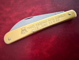 Victorinox Bäckermesser Zürich H. Kaspar Sackmesser