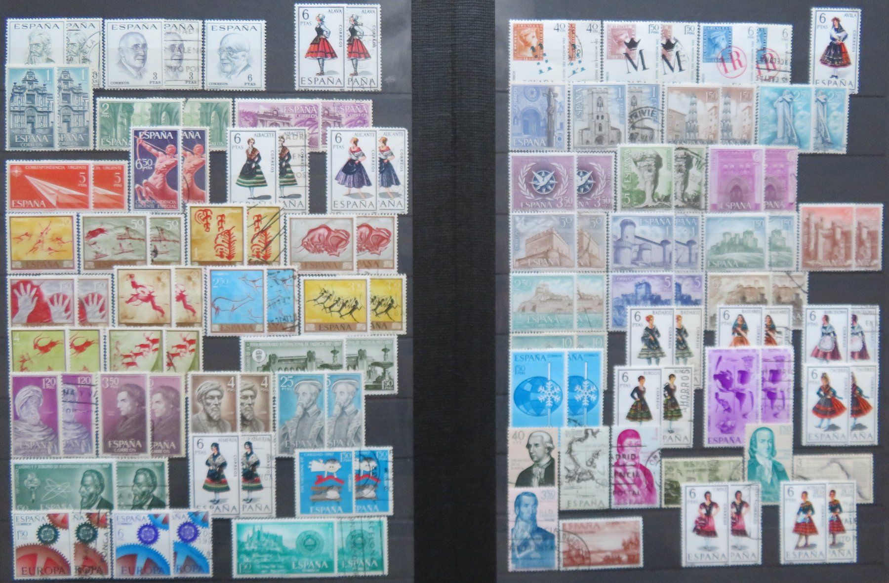 Tutti i francobolli: Spanien Riesensammlung 1851-2011, 3'150 verschiedene, 2000 E – Usato da Vaduz venduto da muro100 4