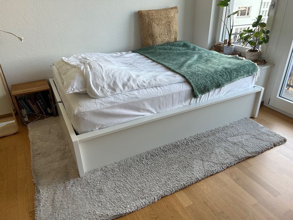 IKEA Malm Bed 140x200 Incl. Mattress | Kaufen Auf Ricardo