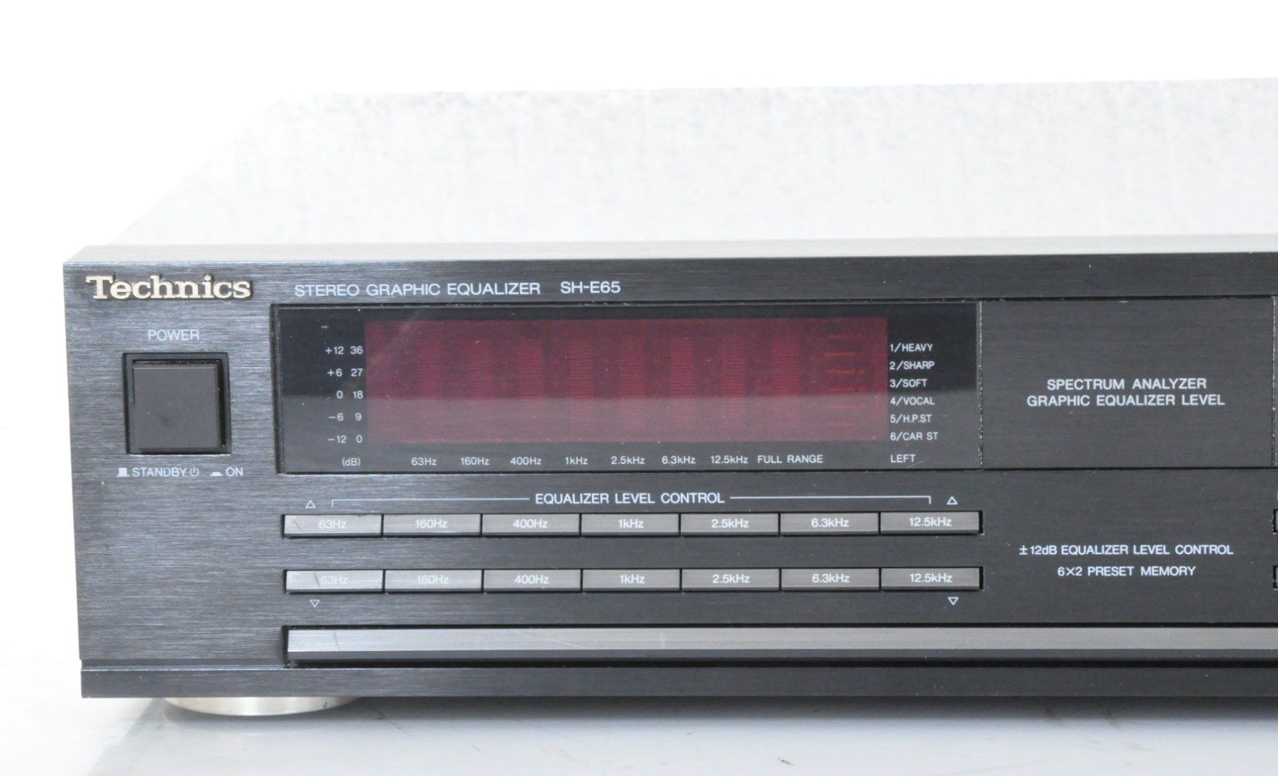 Technics Equalizer: Technics SH-E65 Stereo Graphic Equalizer Spectrum Analyser – Gebraucht aus Oberglatt ZH von Kumar2 2