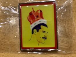 Freddie Mercury Pin Anstecker Punk Rock Metal Pop
