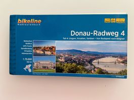 Radtourenbuch Donau-Radweg 4 neuwertig
