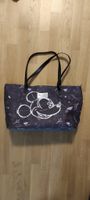Mickey Mouse Tasche Shopper schwarz weiss