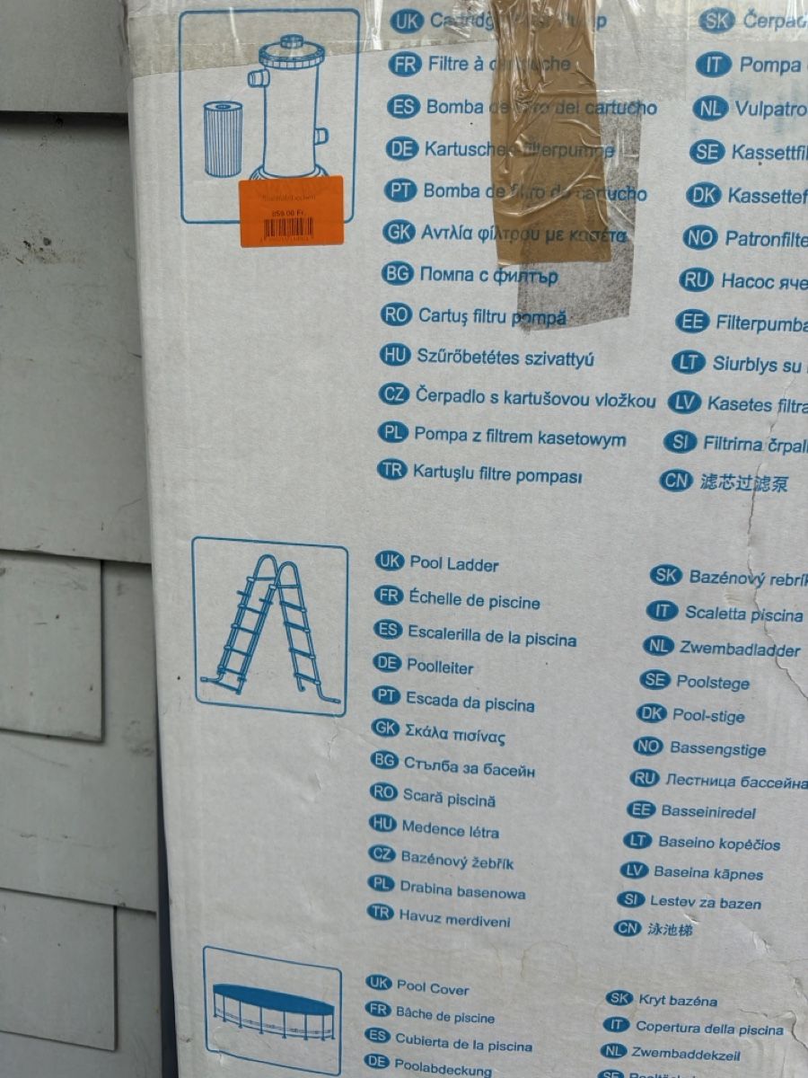 Schwimmbad: ELITE FRAME POOL – Neu und originalverpackt aus Fehraltorf von nejla2012 1
