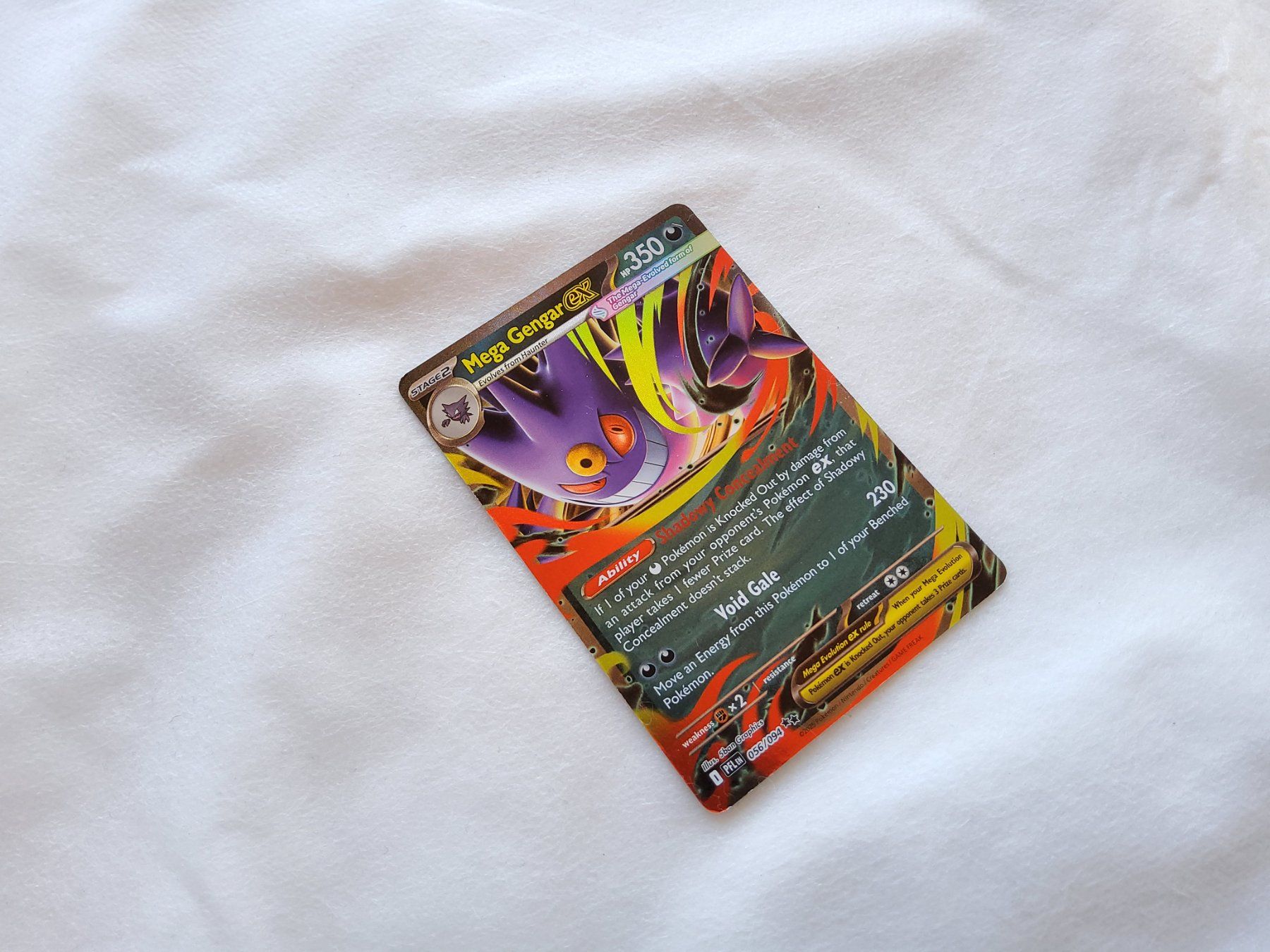 Pokémon Carte collezionabili: Carte Pokémon Méga Gengar EX  – Usato da Malleray venduto da lafoirfouille