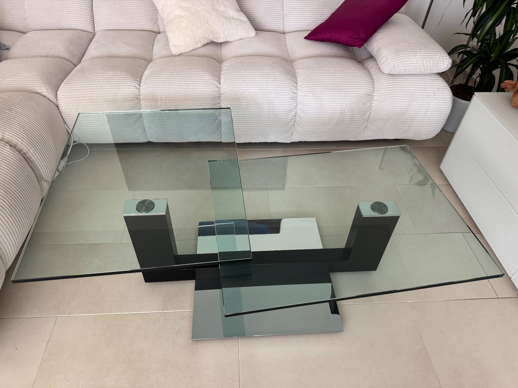 Tables: Glas-Couchtisch Salontisch – D'occasion à Zug par zla_t2vr 6