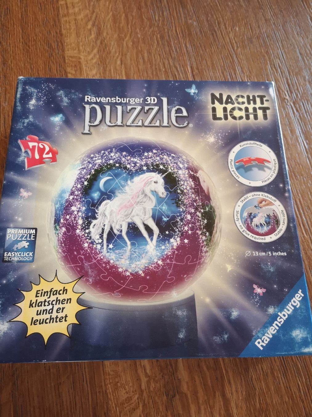 Ravensburger Puzzle: Nachtlicht Puzzle 3D Einhorn – Usato da Vordemwald venduto da Esel04 7