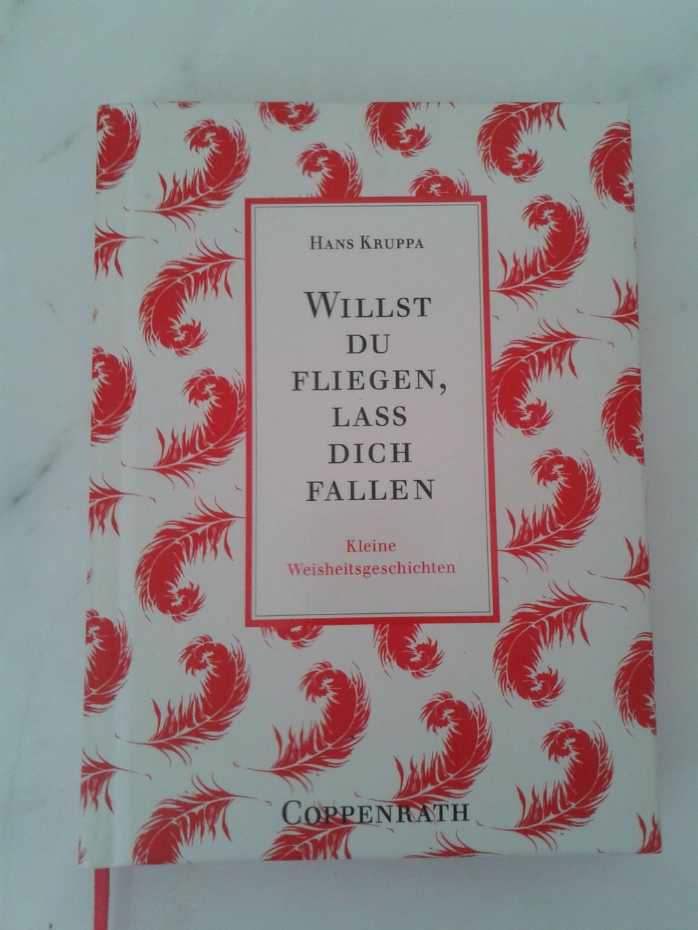 Libri: Büchlein Hans Kruppa "Willst Du fliegen, lass Dich fallen" – Nuovo (secondo la descrizione) da Camorino venduto da Campellino