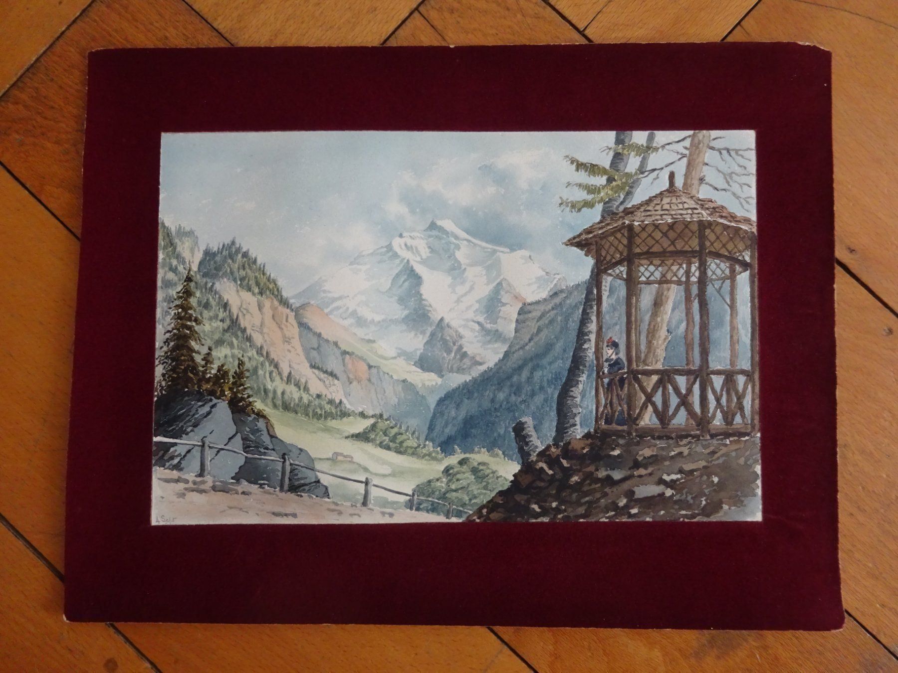 Dipinti: Lauterbrunnental um 1885 – Usato da Esslingen venduto da eintagammeer