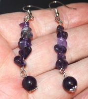 Ohrringe L-9576 – Amethyst 1 Paar