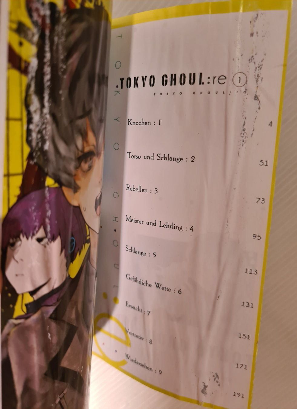 Comics: Tokyo Ghoul:re 5x - Manga – Gebraucht aus Münchenstein von vitalfit 4