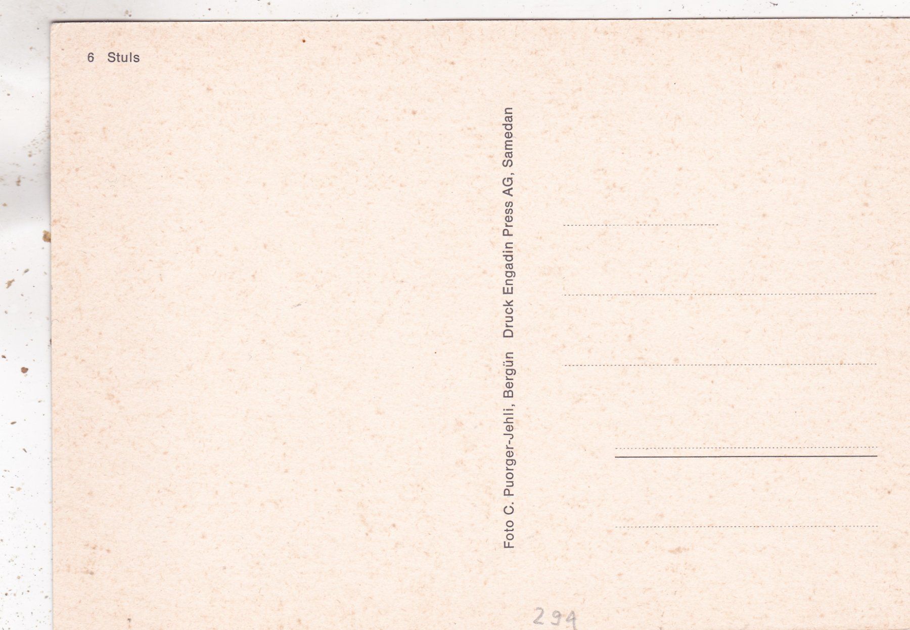 Cartoline postali: Stuls – Usato da Herisau venduto da Lisegrat2008 1