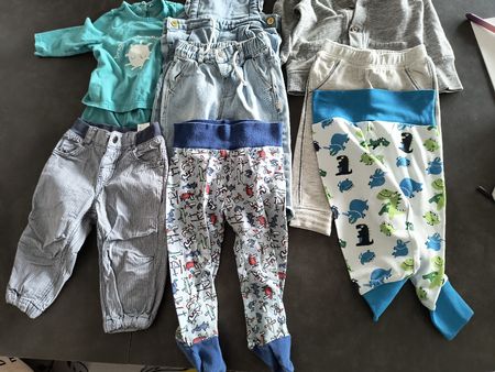 Baby Kleiderpaket Jungen Grösse 74/80, Hosen, Oberteile, #11