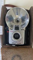 Vintage Kodak Brownie Starflash Kamera mit Ledertasche!