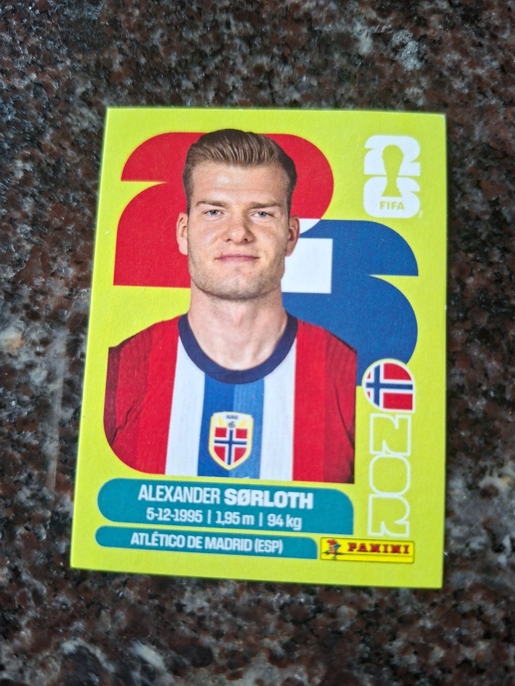 Panini Carte collezionabili: Panini WM 2026 Alexander Sörloth NOR 16 – Nuovo (secondo la descrizione) da Erlinsbach venduto da pfunky