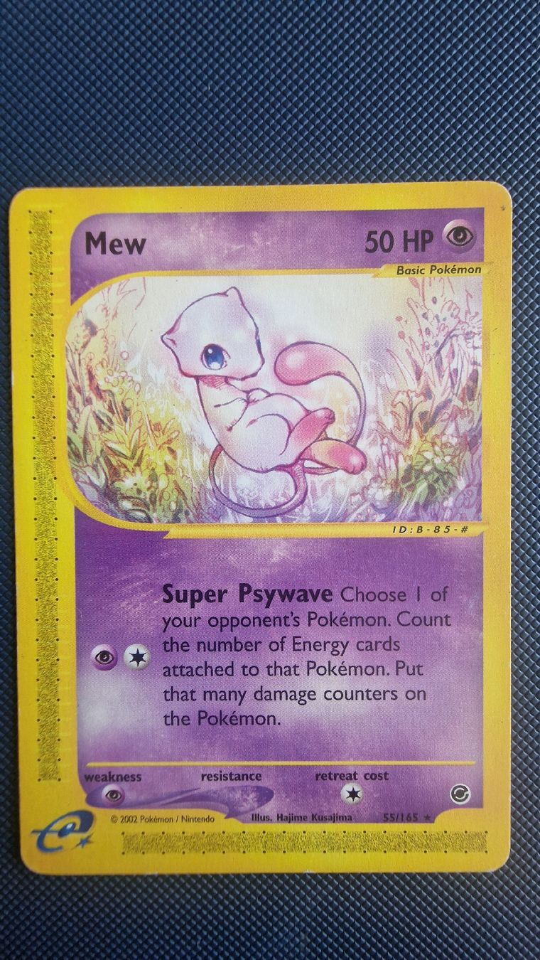 Pokémon Carte collezionabili: Mew #55 – Pokémon Expedition – Usato da Veytaux venduto da PocketMonster