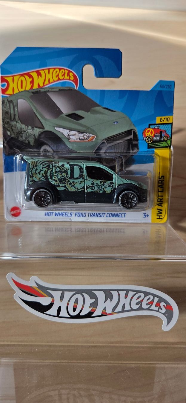 Hot Wheels Modellini d'auto: Hot Wheels Ford Transit Connect – Nuovo e nell'imballaggio originale da Wegenstetten venduto da scugnizzo01